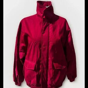 Pendleton Lobo Vintage Men’s Plaid Lined Red/Maroon Jacket Size Medium